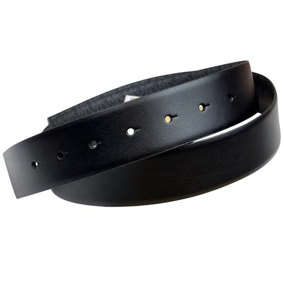 MICHAEL KORS 4-in-1 Reversible Belt. Black Solid Leather and Canvas Logo. NEW! - Picture 9 of 12